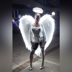COPY - Extra large light up ANGLE WING made out of underlayment.